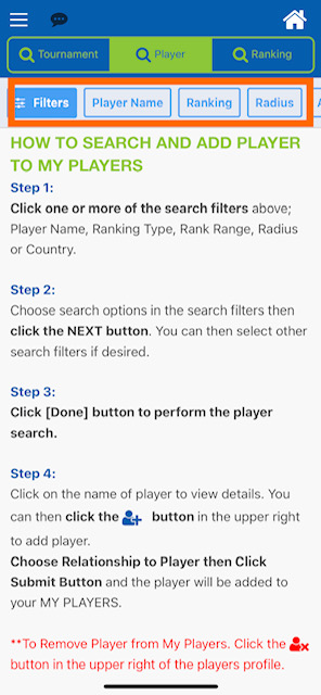 Player Search